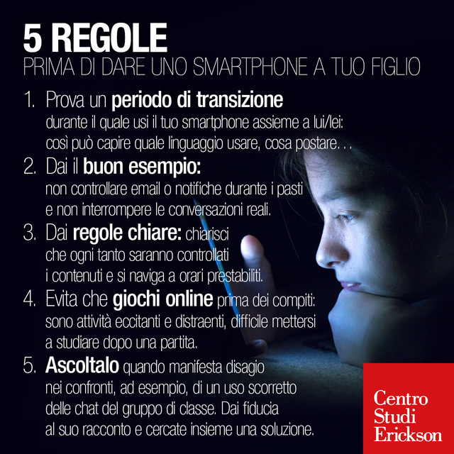 5 regole per usare lo smartphone
