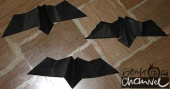 Pipistrelli origami per Halloween