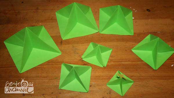 origami natalizi