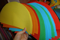 cappellini di carta per la festa