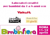 Laboratori creativi gratuiti a Roma 11-12 aprile